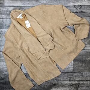CJ Banks Super Soft Suede Like Blazer Size 1X